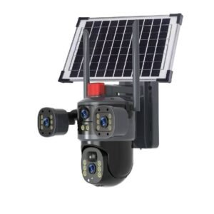 3-Lens 4G Solar Wifi Security Camera